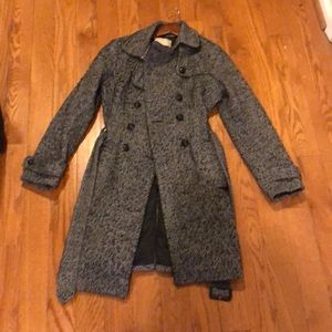 Banana Republic Tweed Winter Coat